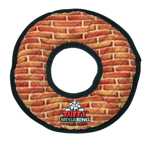 Stuffed Dog Toy - Mega Ring