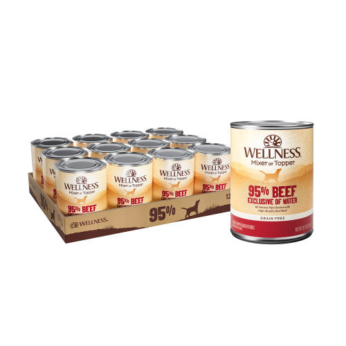 Wellness Dog Food Topper - 95% Beef - 13.2oz