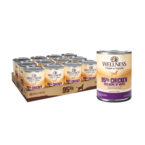 Wellness Dog Food Topper - 95% Chicken - 13.2oz