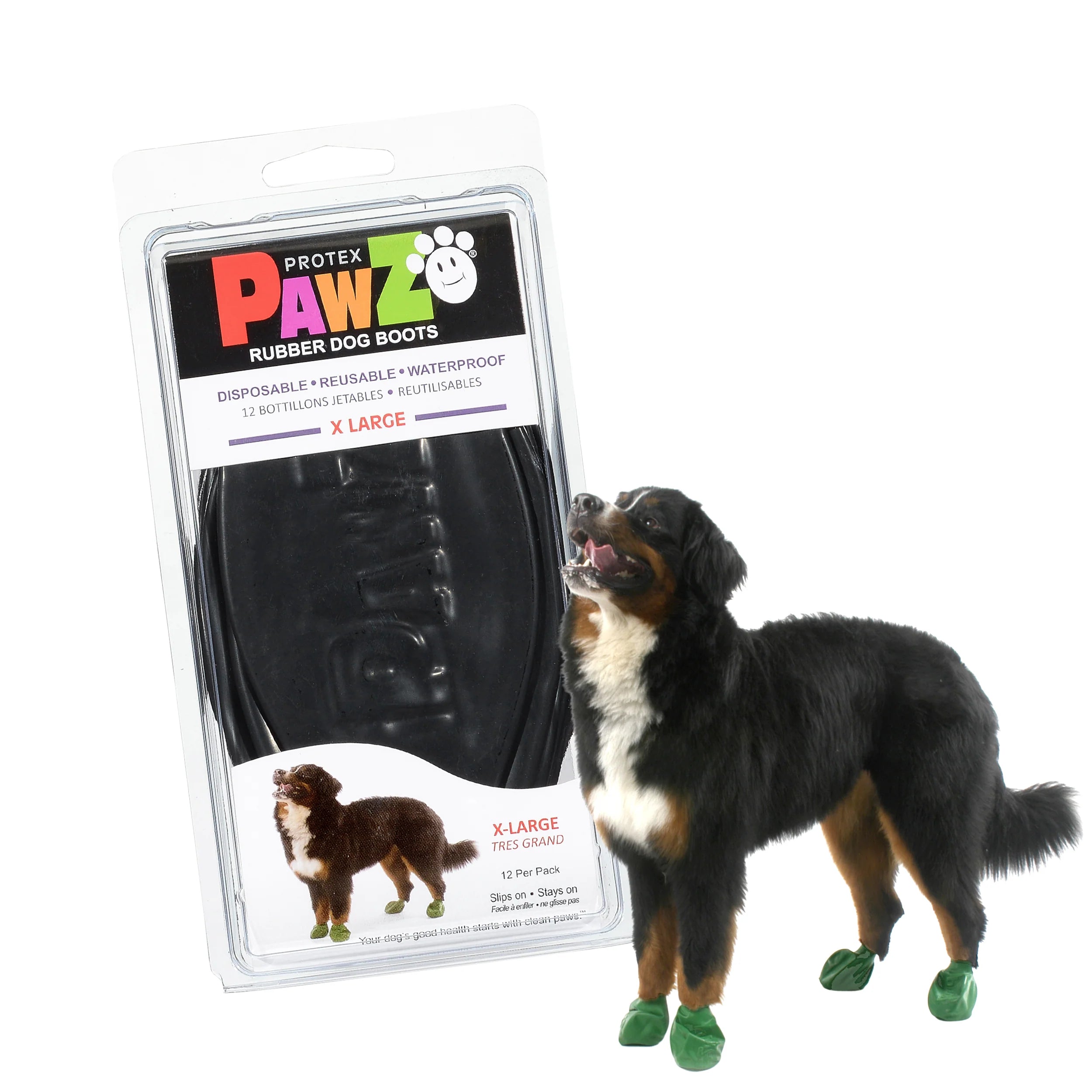 Disposable Dog Boots - Black