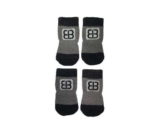 Dog Socks - X-Small - Black