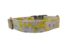 1” Ribbon Dog Collar – Daisy, Yellow Thumbnail