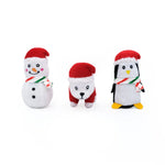 Stuffed Dog Toy - Holiday Miniz - 3 Pack Thumbnail