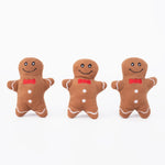 Stuffed Dog Toy - Mini Gingerbread Man Thumbnail