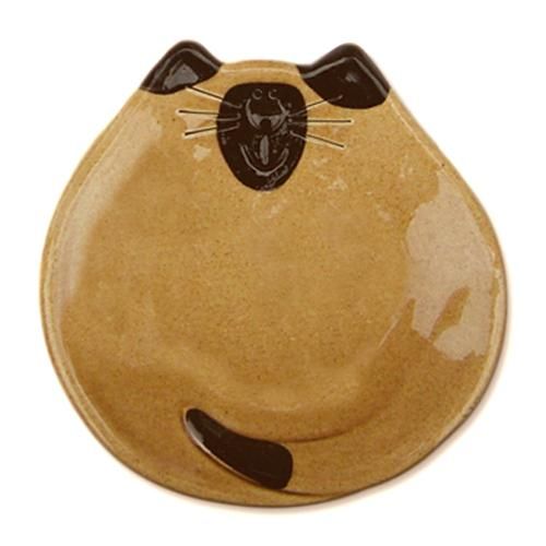 Cat Dish – LG – Siamese Tan