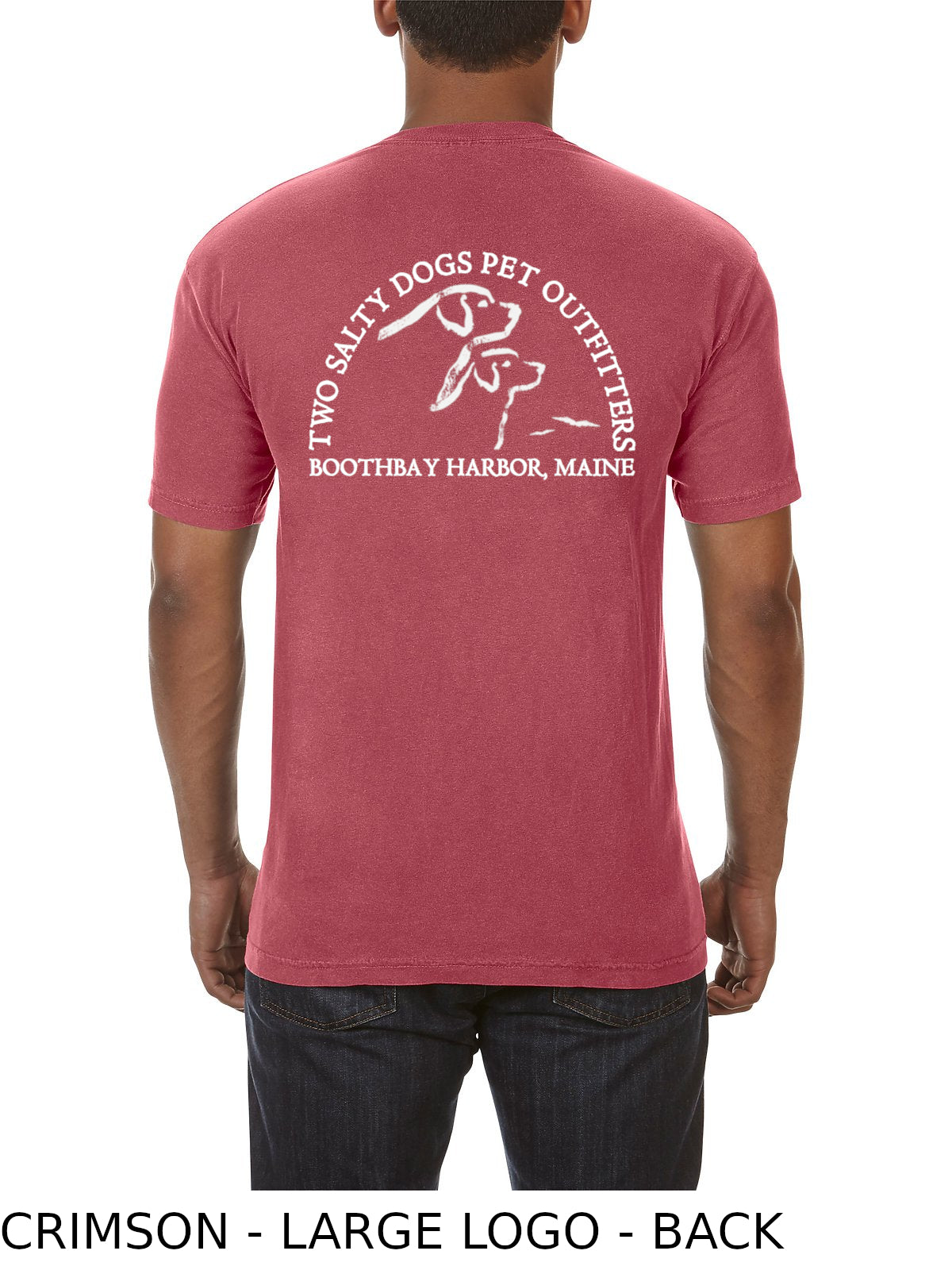 Short Sleeve T-Shirt - Two Salty Dogs Logo