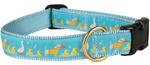 1” Ribbon Dog Collar – Duck Duck Goose Thumbnail