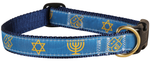1” Ribbon Dog Collar – Hanukkah Thumbnail