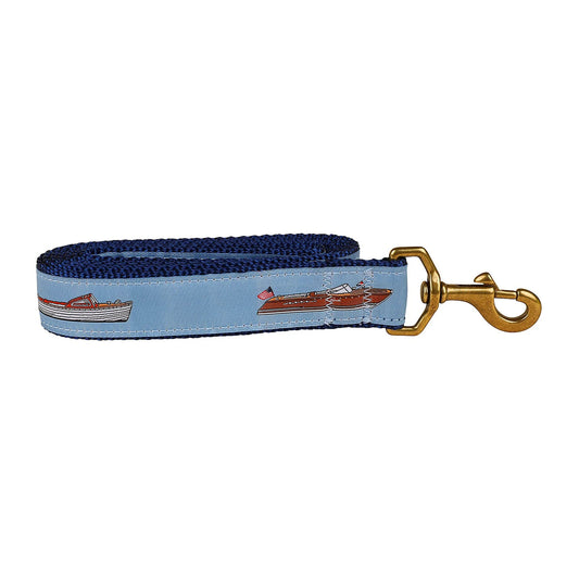 1.25” x 6ft Ribbon Dog Leash – Classic Lake Boats