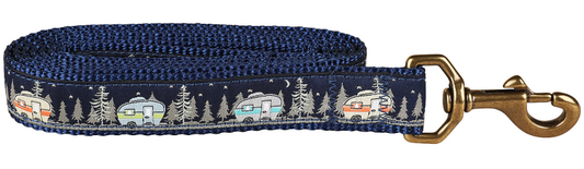 1” x 6ft Ribbon Dog Leash – Vintage Campers