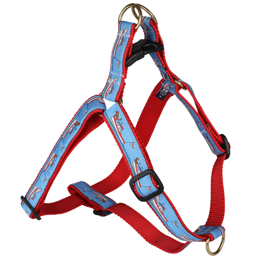 Step-In 1" Dog Harness - Lobster Boat