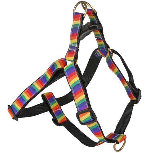 Step-In 1" Dog Harness - Rainbow