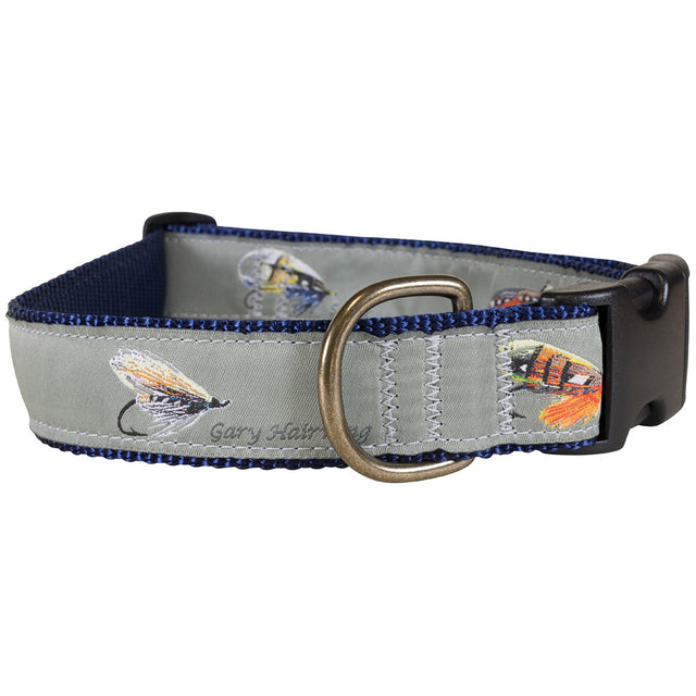1.25” Ribbon Dog Collar – Megan Boyd Flies