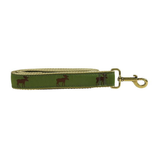 1.25” x 6ft Ribbon Dog Leash – Moose