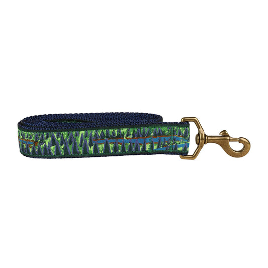 1.25” x 6ft Ribbon Dog Leash – North Woods