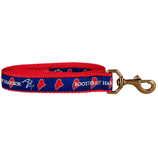 1” x 6ft Ribbon Dog Leash – Boothbay Harbor