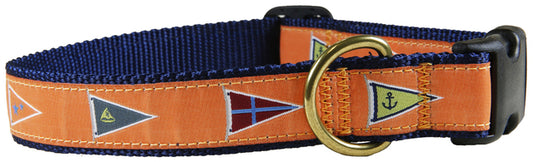 1” Ribbon Dog Collar – Melon Burgees