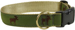 1.25” Ribbon Dog Collar – Moose Thumbnail