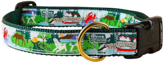 1” Ribbon Dog Collar – Vacationland