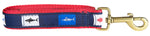 1.25” x 6ft Ribbon Dog Leash – Fish Flags Thumbnail