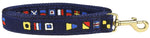 1.25” x 6ft Ribbon Dog Leash – 5 o'Clock Nautical Flags Thumbnail