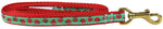 5/8” x 6ft Ribbon Dog Leash – Lady Bugs Thumbnail