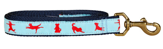 1” x 6ft Ribbon Dog Leash – Yoga Dog
