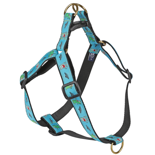 Step-In 1" Dog Harness - Aliens