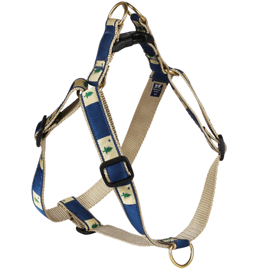 Step-In 1" Dog Harness - 1820/1901 Maine Flag