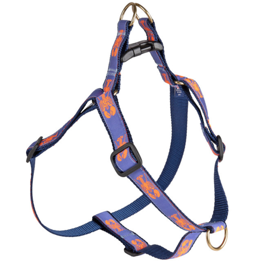 Step-In 1" Dog Harness - Periwinkle Lobster