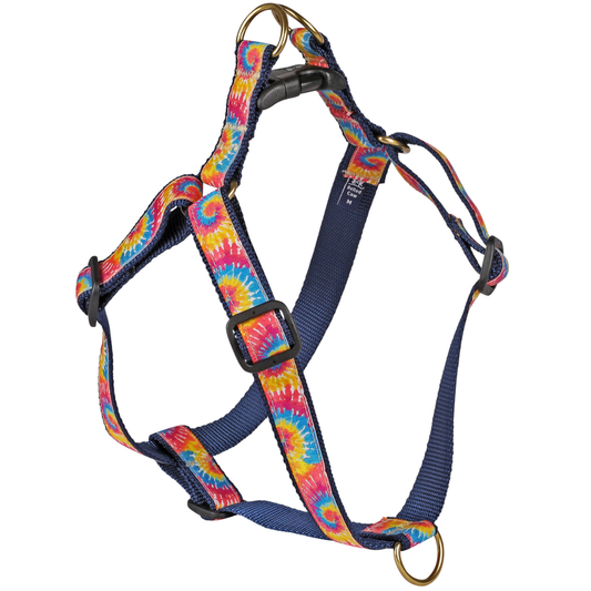 Step-In 1" Dog Harness - Tie Dye