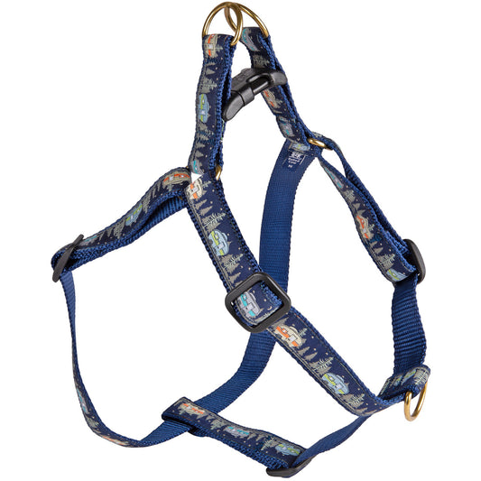Step-In 1" Dog Harness - Vintage Campers