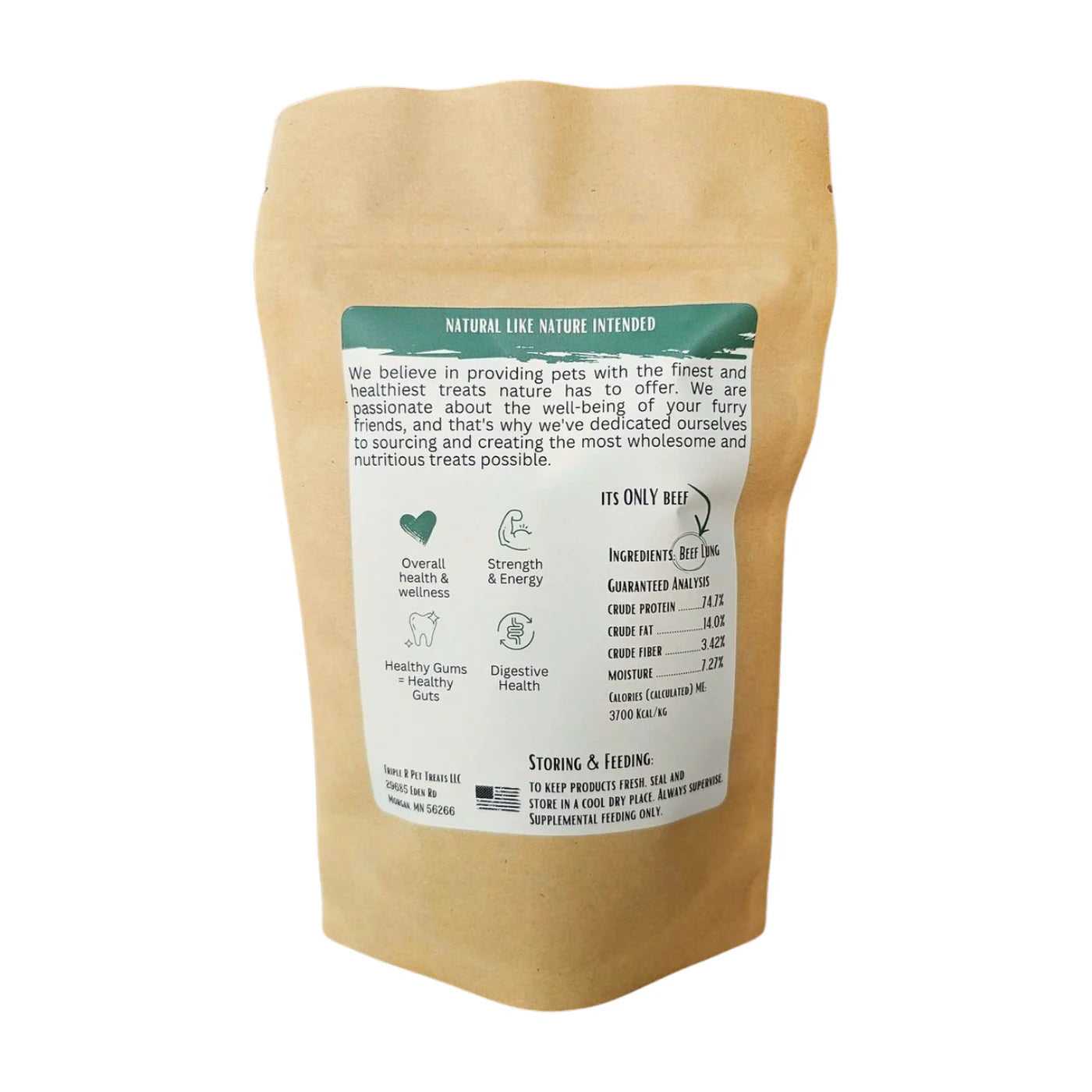 Dehydrated Beef Lung