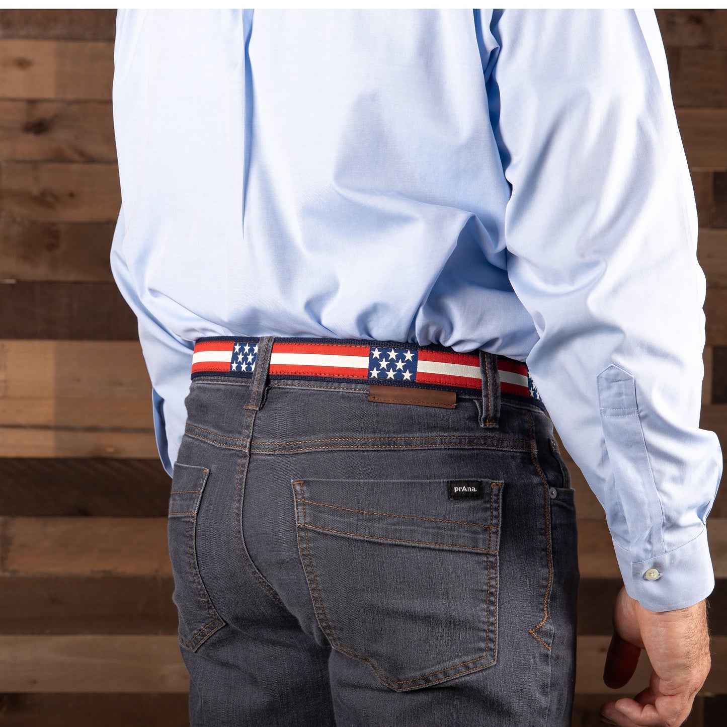 D-Ring Belt - Retro Flags
