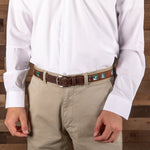Leather Tab and Ribbon Belt - Parks & Rec Thumbnail