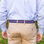 D-Ring Belt - Yard Flamingos Thumbnail