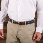 Leather Tab and Ribbon Belt - HOC Crew Blades Thumbnail