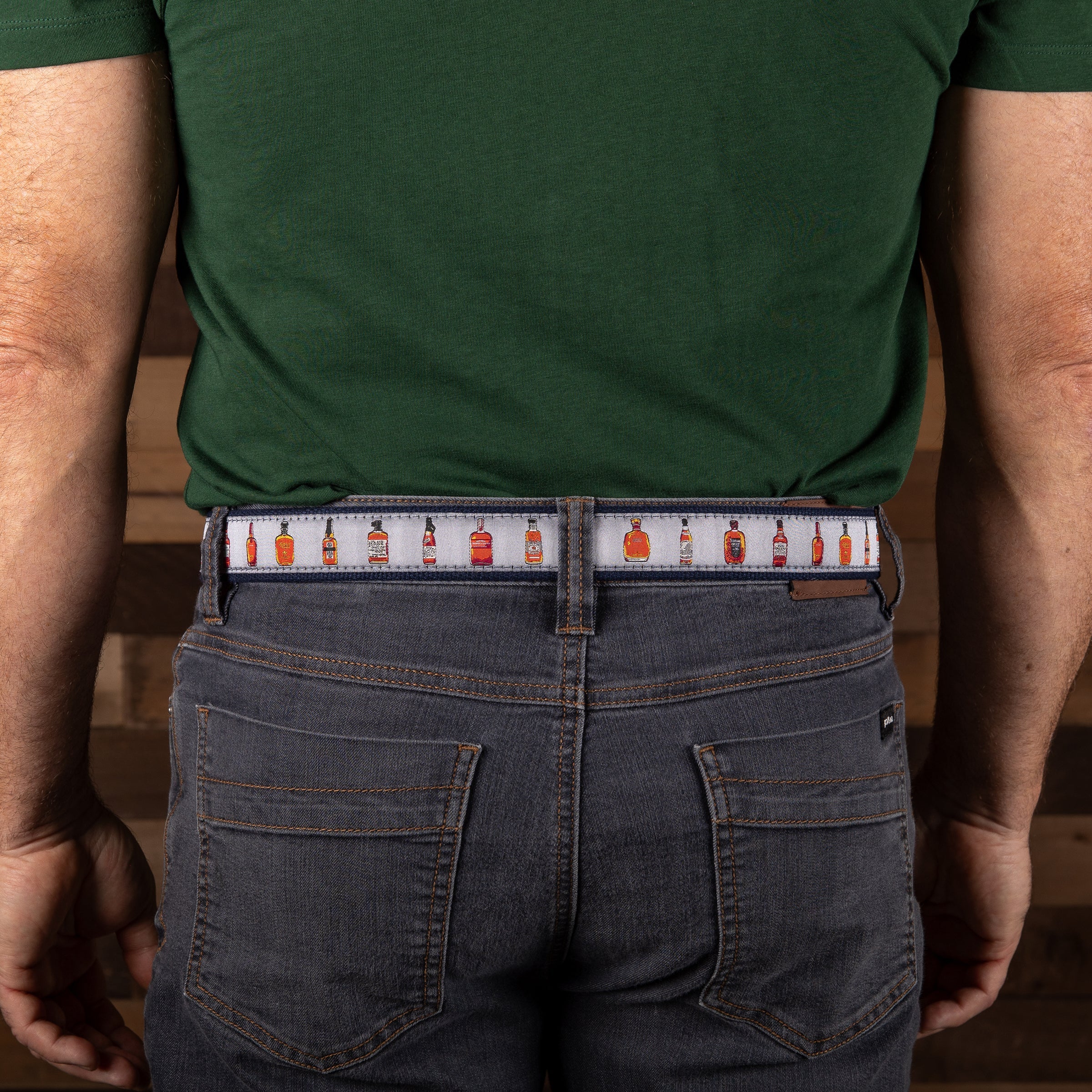 D-Ring Belt - Bourbon & Whiskey