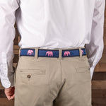D-Ring Belt - Pink Elephants Thumbnail