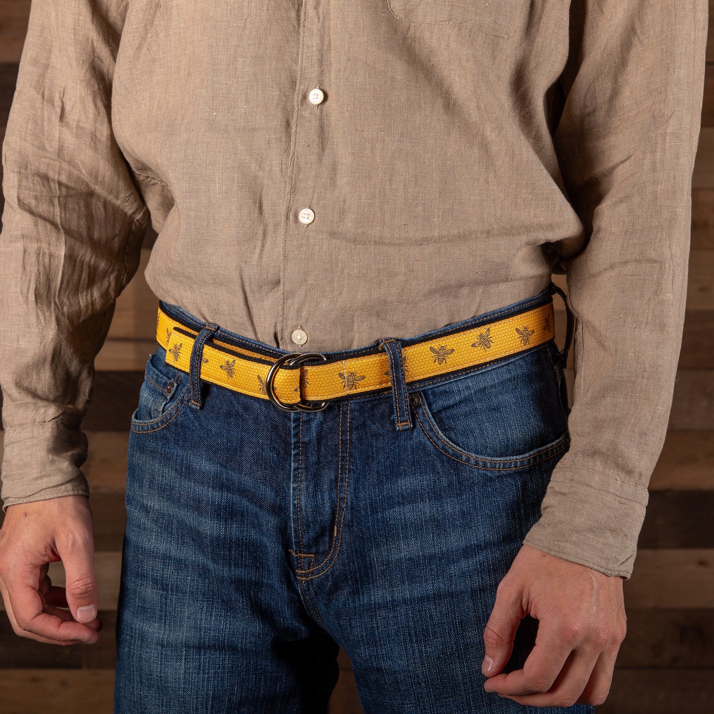 D-Ring Belt - Honey Bees