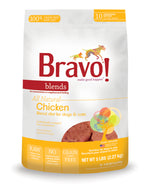 Bravo Frozen Dog Food - Chicken Patties 5lb Thumbnail