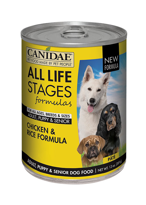 Canidae Wet Dog Food – Chicken and Rice – 13oz