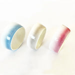 Unique Non-Slip Ceramic Dog Bowls - Porcelain - Blue/White - 2 Sizes Thumbnail
