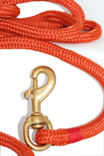 6ft  Nautical Rope Dog Leash – Pumpkin Thumbnail