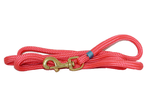 6ft  Nautical Rope Dog Leash – Watermelon