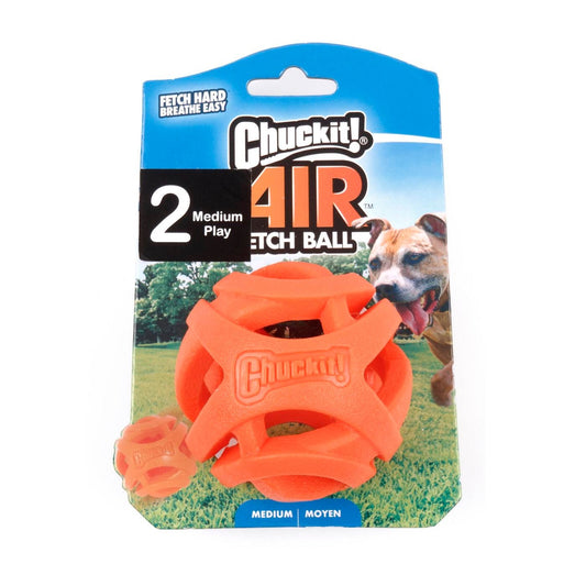 Dog Fetch Toy - Breathe Right Ball - Medium