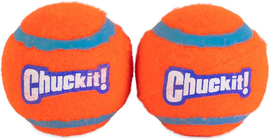 Dog Fetch Toy - Tennis Ball - Medium 2-Pack