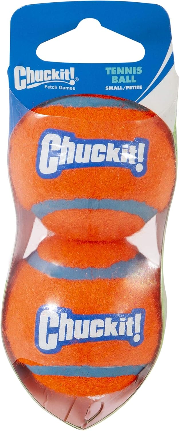 Dog Fetch Toy - Tennis Ball - Small 2-Pack