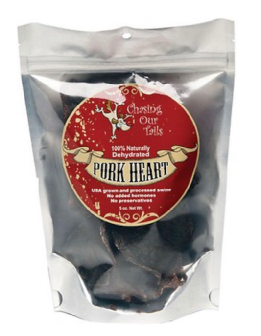 Dehydrated Pork Hearts - 5oz