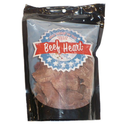 Freeze-Dried Beef Hearts - 3oz